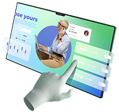 Web development service illustration